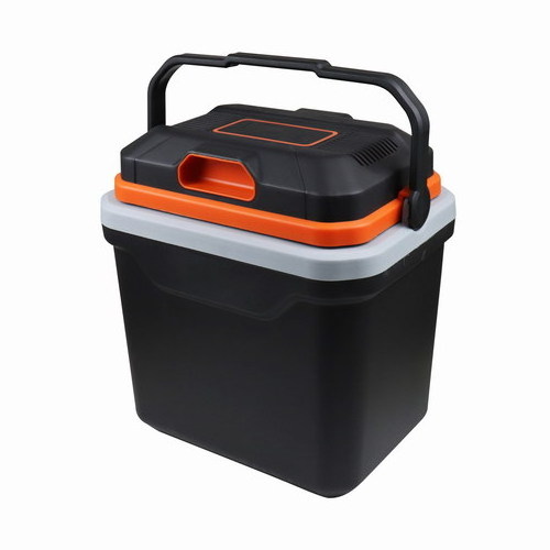 Van portable freezer car fridge 24 liter 12v portable food cooler box customized thermoelectric cooler and warmer