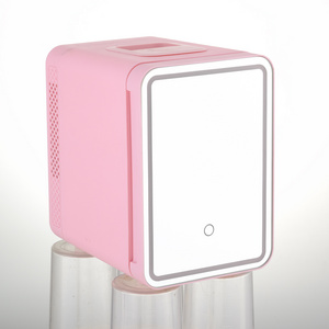 Color Can Be Customized With Mirror Or Led Lights Or Led Display Mini Fridge Cosmetic Fridge