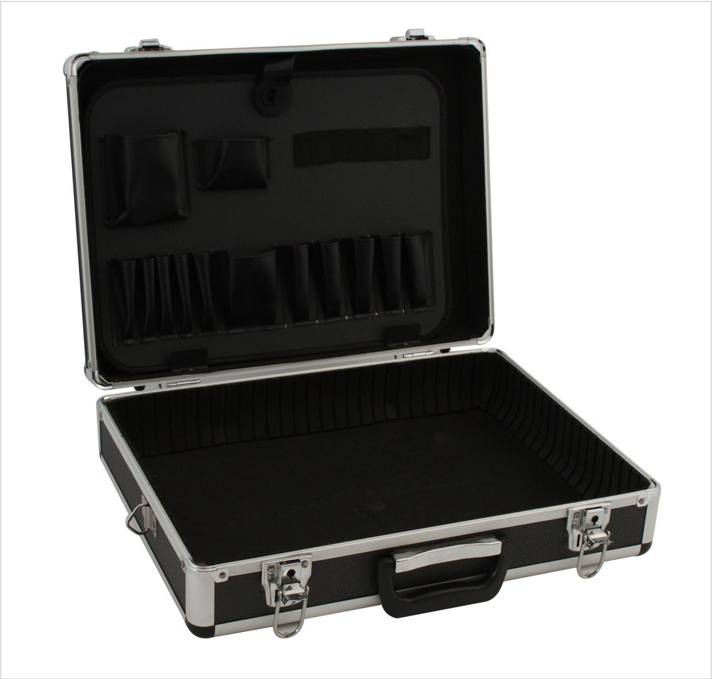 EVEREST APC008 DRX Aluminum Metal Hard Carrying Protective foam Case barber Briefcase Tool Case