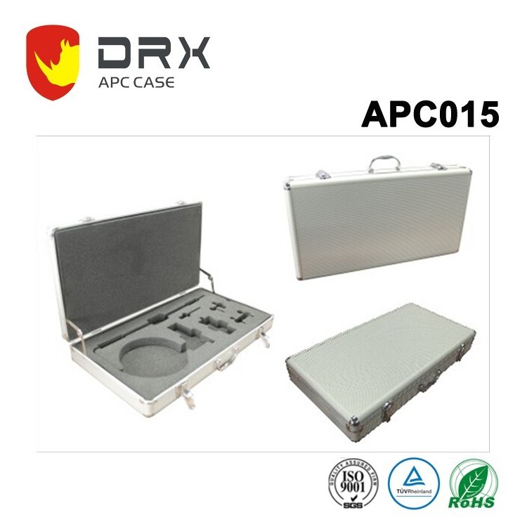 DRX Hard Aluminum Case with customize foam for Guitar