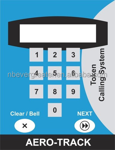 Custom electrical control sticker switch panel tinted window panel remote control sticker