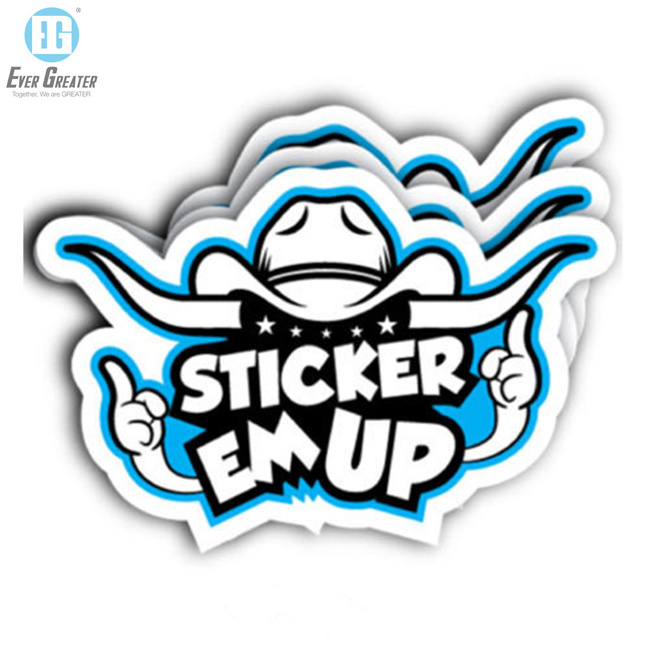 Waterproof UV Resistant Custom Sticker ,Outdoor Durable Custom Stickers