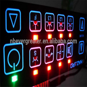 Custom electrical control sticker switch panel tinted window panel remote control sticker