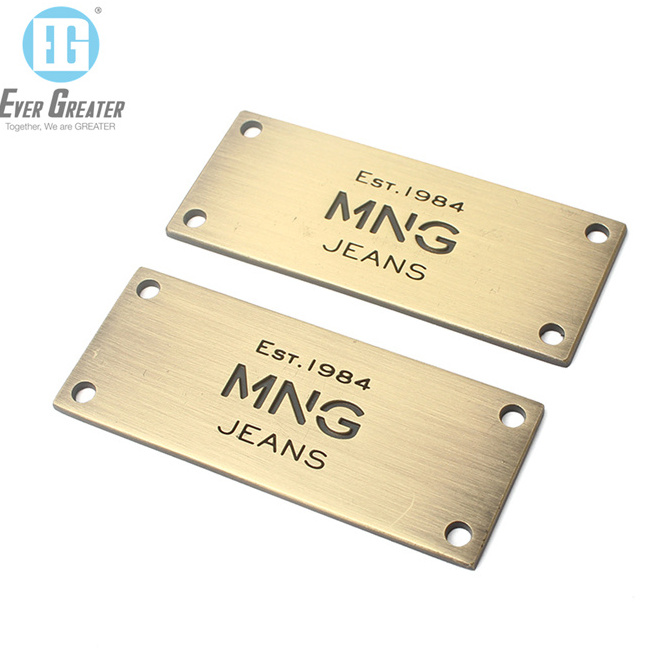 Custom High Quality Aluminum Personalized Name Plates Sticker With Over 25 Years Experience And ISO Cert