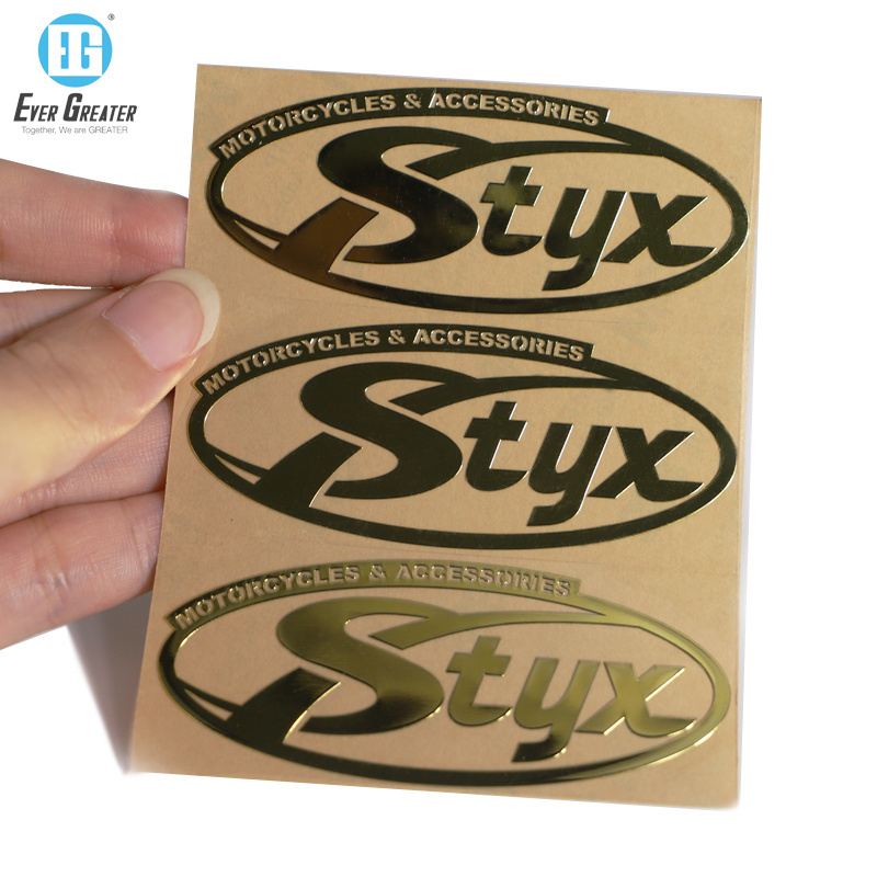 Custom 3d uv metal logo sticker,thin metal sticker with custom design