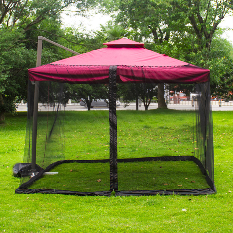 Outdoor Mosquito Net Patio Umbrella Cover Mosquito Netting Screen UV Resistant Mosquito Netting