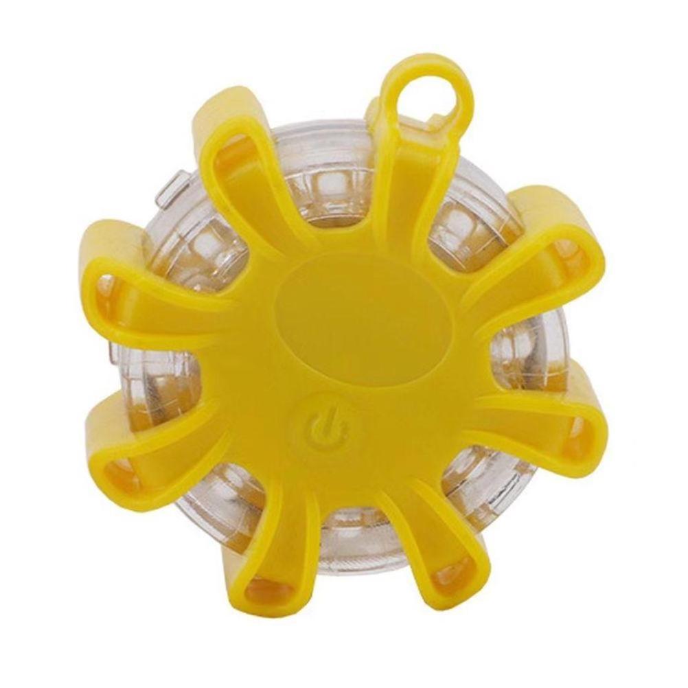 Hot Sale Mini Hanging Road Flare with Orange Case Eco Friendly Traffic Road Warning Safety Disc Light