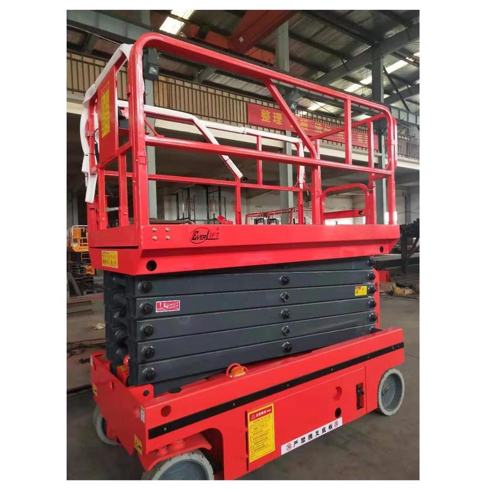 Aerial Work Platform  Full Electric Scissor Lift  Max 14 M  With Hydraulic Driver and Self Propelled Scissor  Lifter