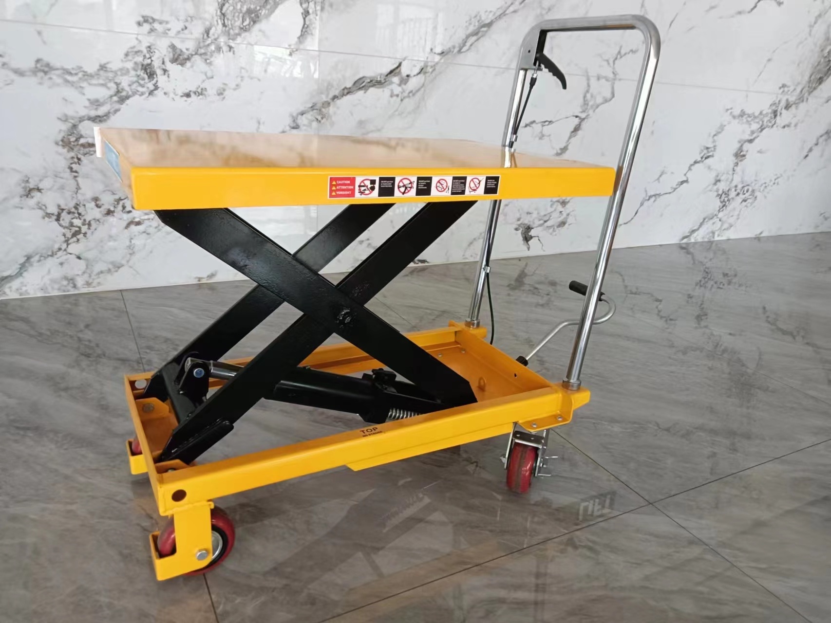 Factory offer price hydraulic platform lift table 150 kg 300 kg 500 kg 800 kg 1000 kg table truck