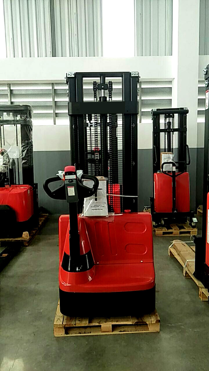 ELES-12J/15J Capacity 1.2ton 1.5ton  Electric Pallet Stacker Lift Height 3-3.5M electric forklift truck