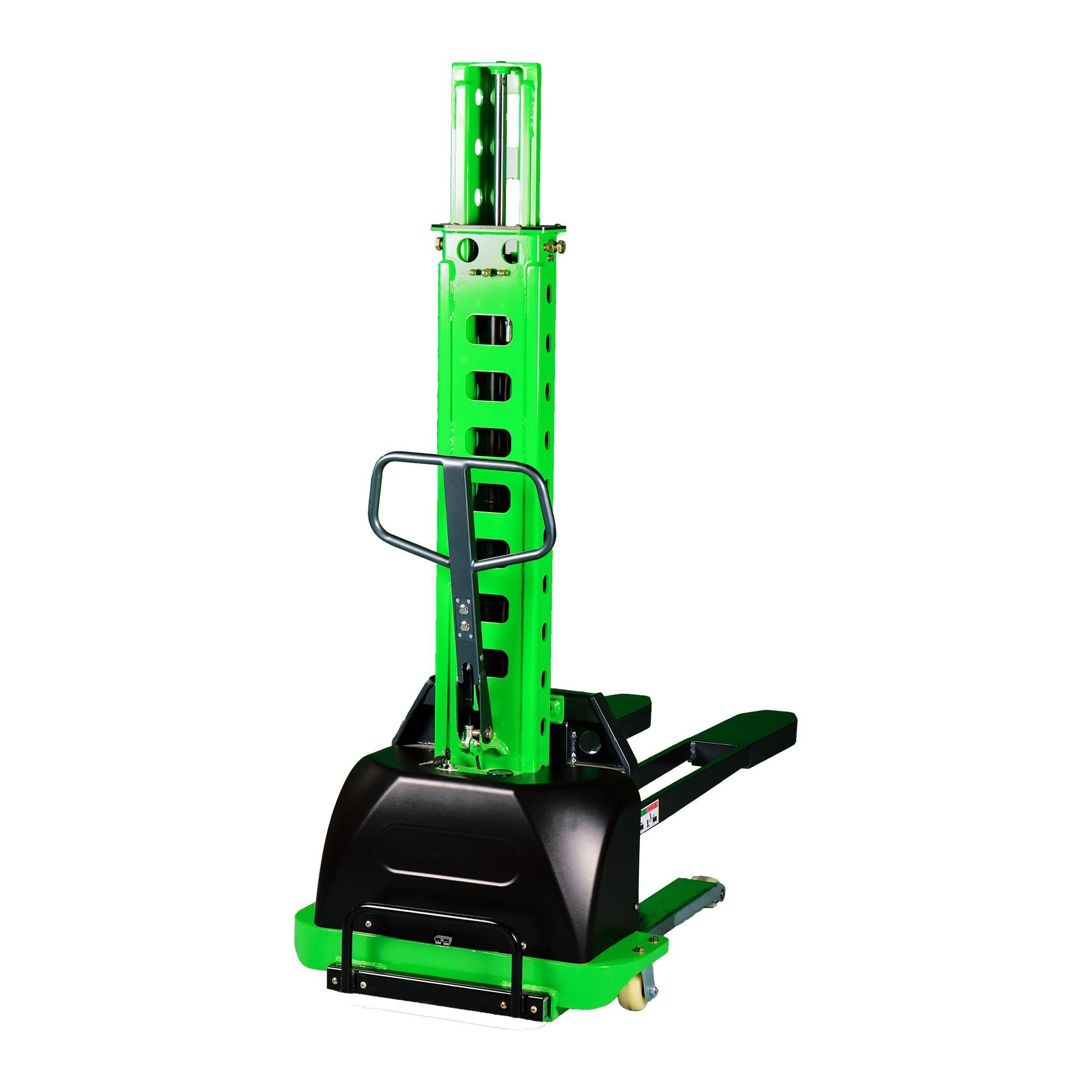 Van Used 500kg 1t 1.3t 1.5t lift 1.3 m 1.6 meter Electric Self Load Stacker for Vans Full-electric self lift stacker  lithium