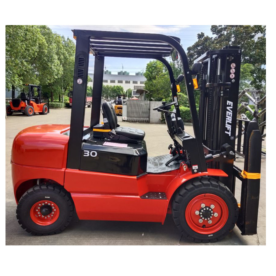 New forklift truck 2.5ton 3ton lpg forklift diesel with Nissan K25 engine 3 m 4 m 5 m 6 m triplex mast