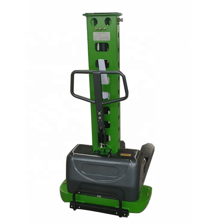 Portable 500Kg Self Loading Automatic Lift Electric Manual Hand Stacker Forklift Automatic Stacker