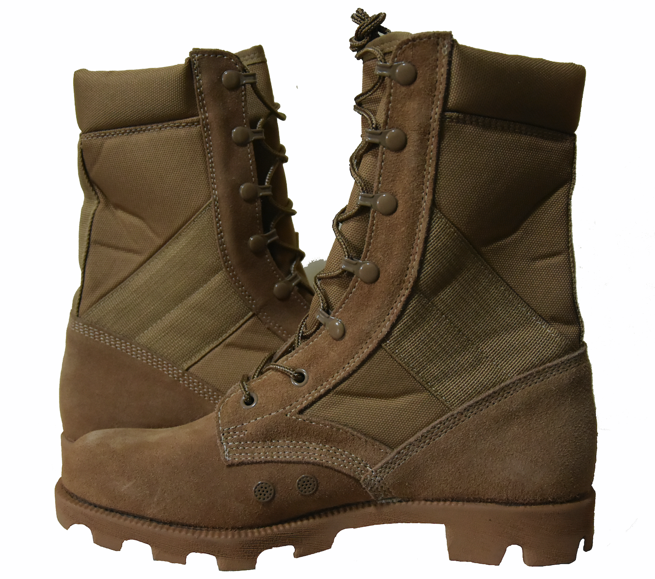 Custom Durable Tactical Combat Jungle Beige Shoes Desert Khaki Rubber Boots