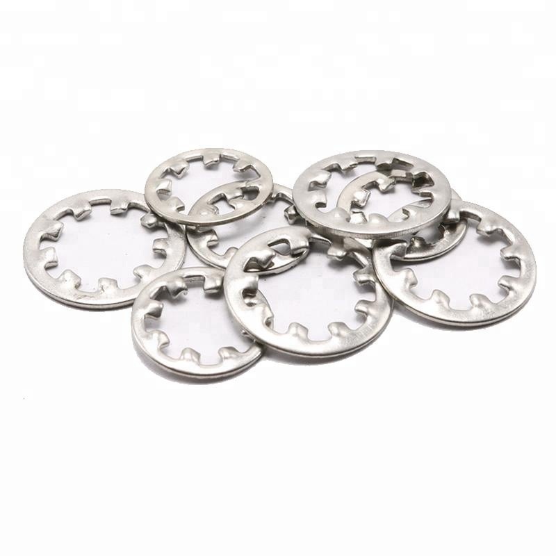 Zhixin China Manufacturer Stainless Steel 304 Gear steel flat type of star locking washer