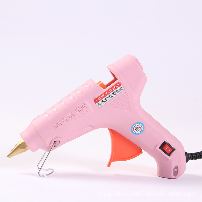 Hot selling colorful hot melt glue gun machine 20W electric hot-melt glue guns industrial