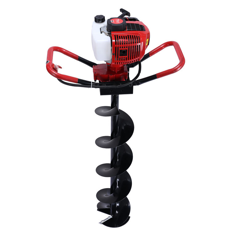 Wholesale House garden two stroke 52cc tree planting earth hole drilling machine Hole Digger