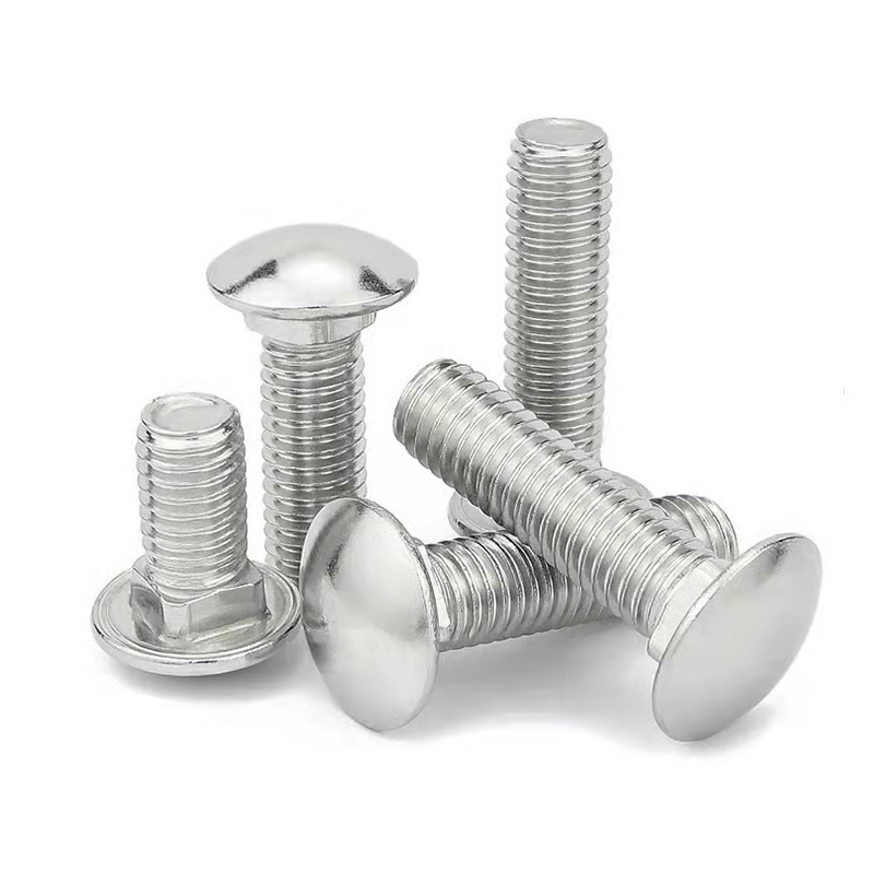 OEM Wholesale 304/201 Stainless Steel Round Head Bolts