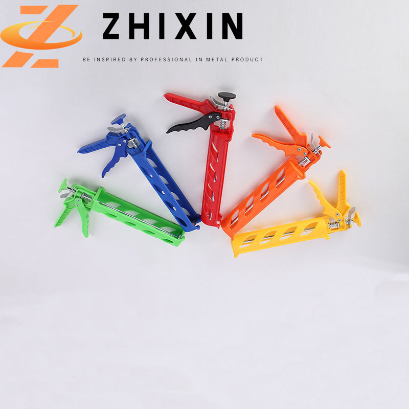 Customize various types  Professional 9 inch 220MM Caulking Gun/plastomer Construction Tool For Extruding Glue