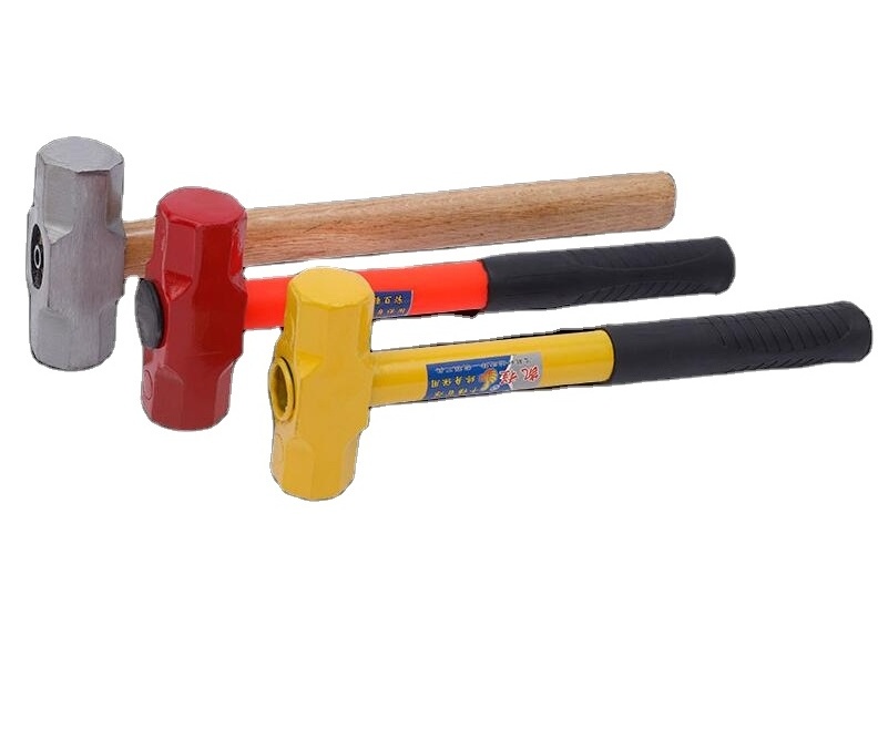 Straight for explosion-proof handle Octagonal hammer wooden handle plastic handle explosion-proof copper hammer brass hammer