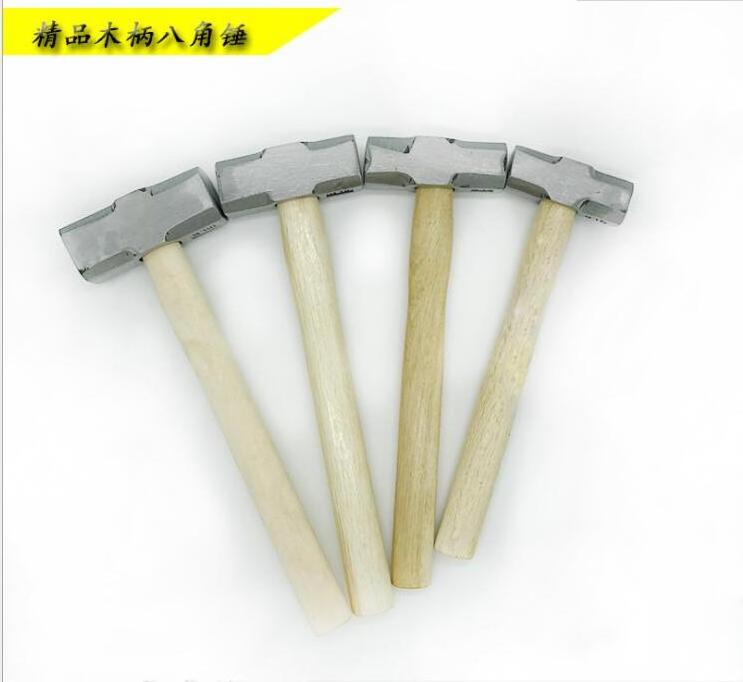 Straight for explosion-proof handle Octagonal hammer wooden handle plastic handle explosion-proof copper hammer brass hammer