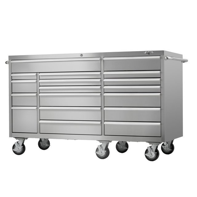 Zhixin 72 inch wood table US General Tool Box With Casters Toolbox