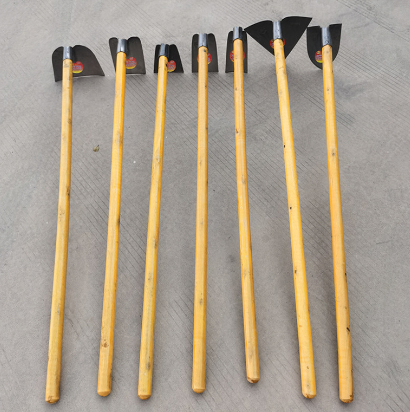 Zhixin Chinese Forged Wood Handle Farming Hoe 305 In Supplier