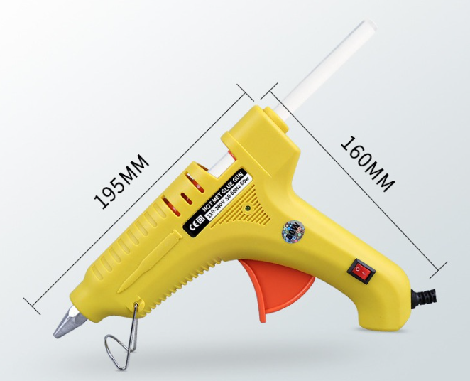 Hot selling colorful hot melt glue gun machine 20W electric hot-melt glue guns industrial