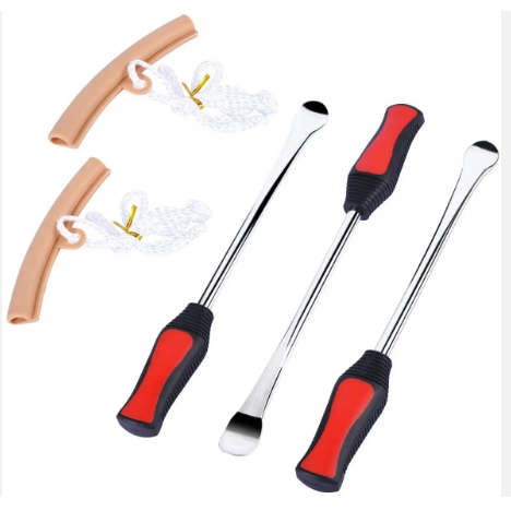 5 in 1 Car Motorcycle Tire Lever Repair Tool Tire Spoon Removal Changing Tools with Tyre Protector