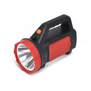 New Design Portable Handheld Waterproof Camping Lights Lantern Rechargeable Torch Flashlight With Red Light Warning