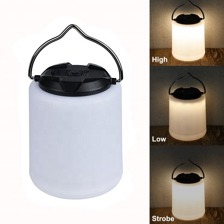 Outdoor&Indoor Warm Lights Decorative COB LED Kids Night Light Portable Camping Lantern Tent Light Also For Bedroom