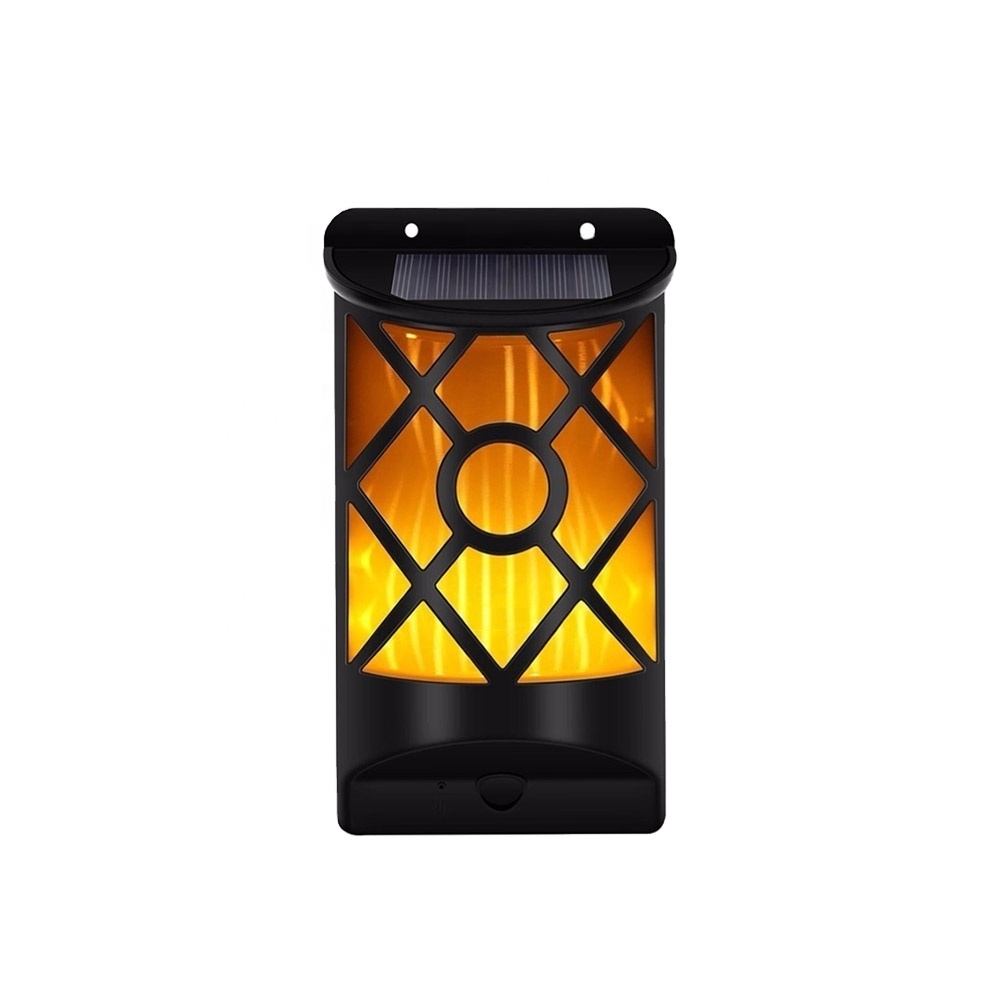 66 LED Solar Lights Flame Solar Lantern Outdoor Hanging Lanterns