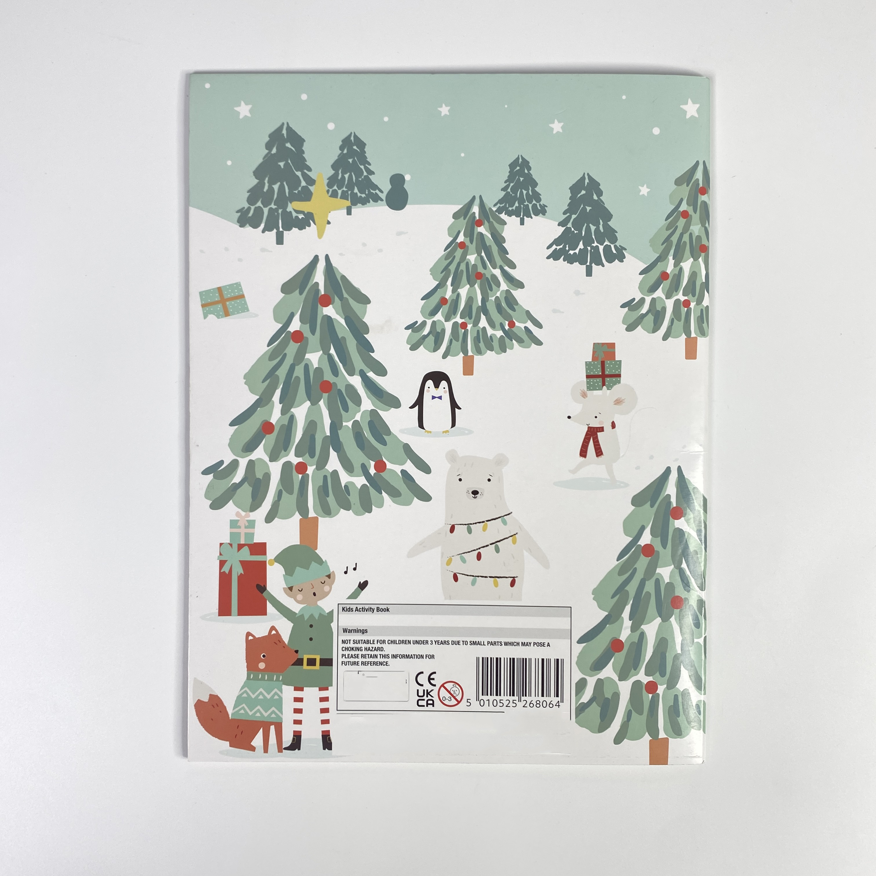 A5 Wholesale custom printing sticker book Christmas coloring book