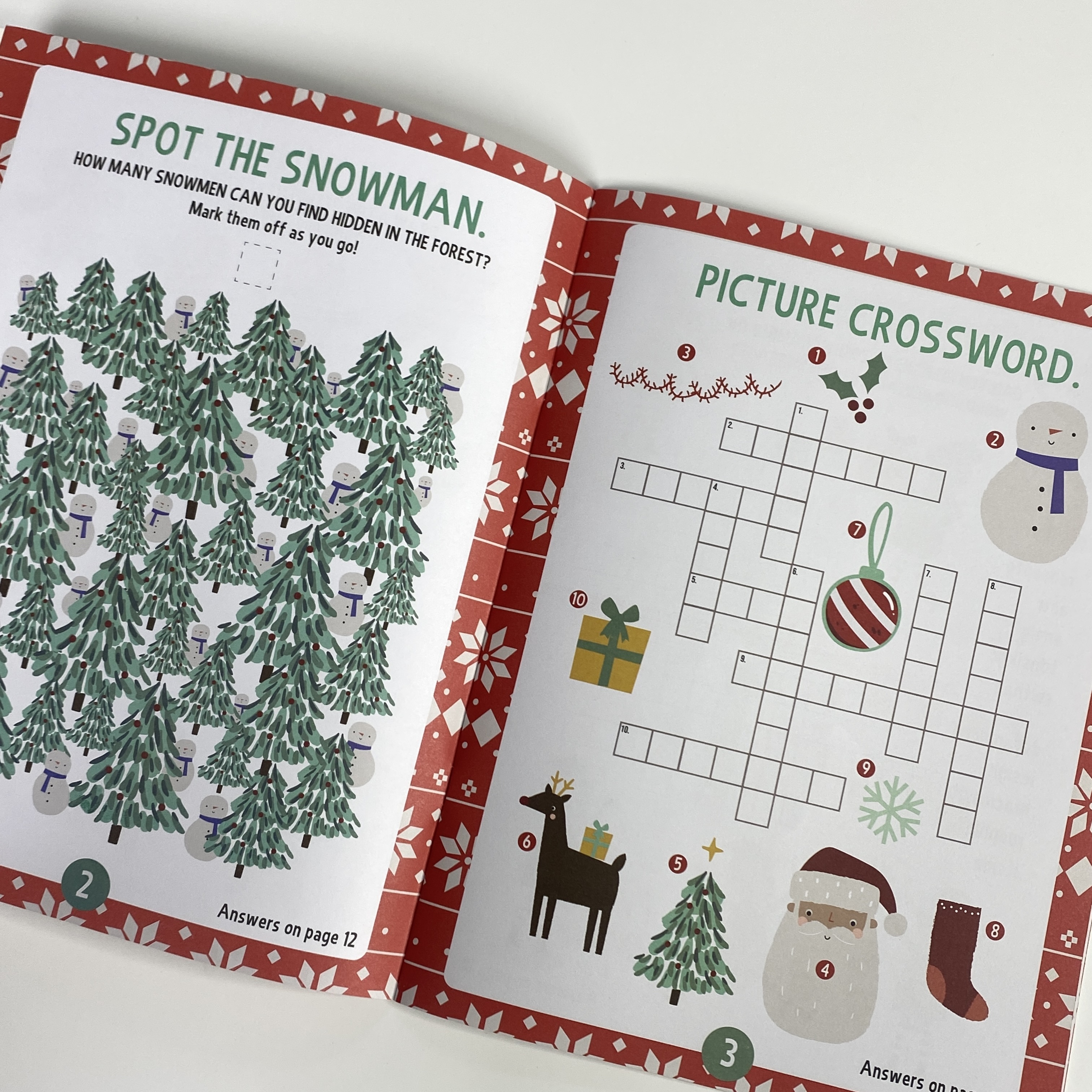 A5 Wholesale custom printing sticker book Christmas coloring book