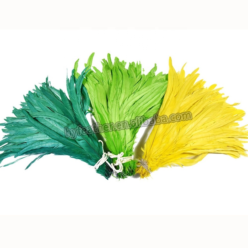 DIY  Rooster Coque Tails decorative rooster chicken feathers rooster tail carnival feather costume fringe trim