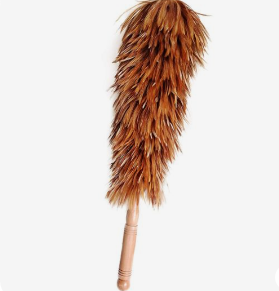 Chicken Feather Duster For Home Cleaning