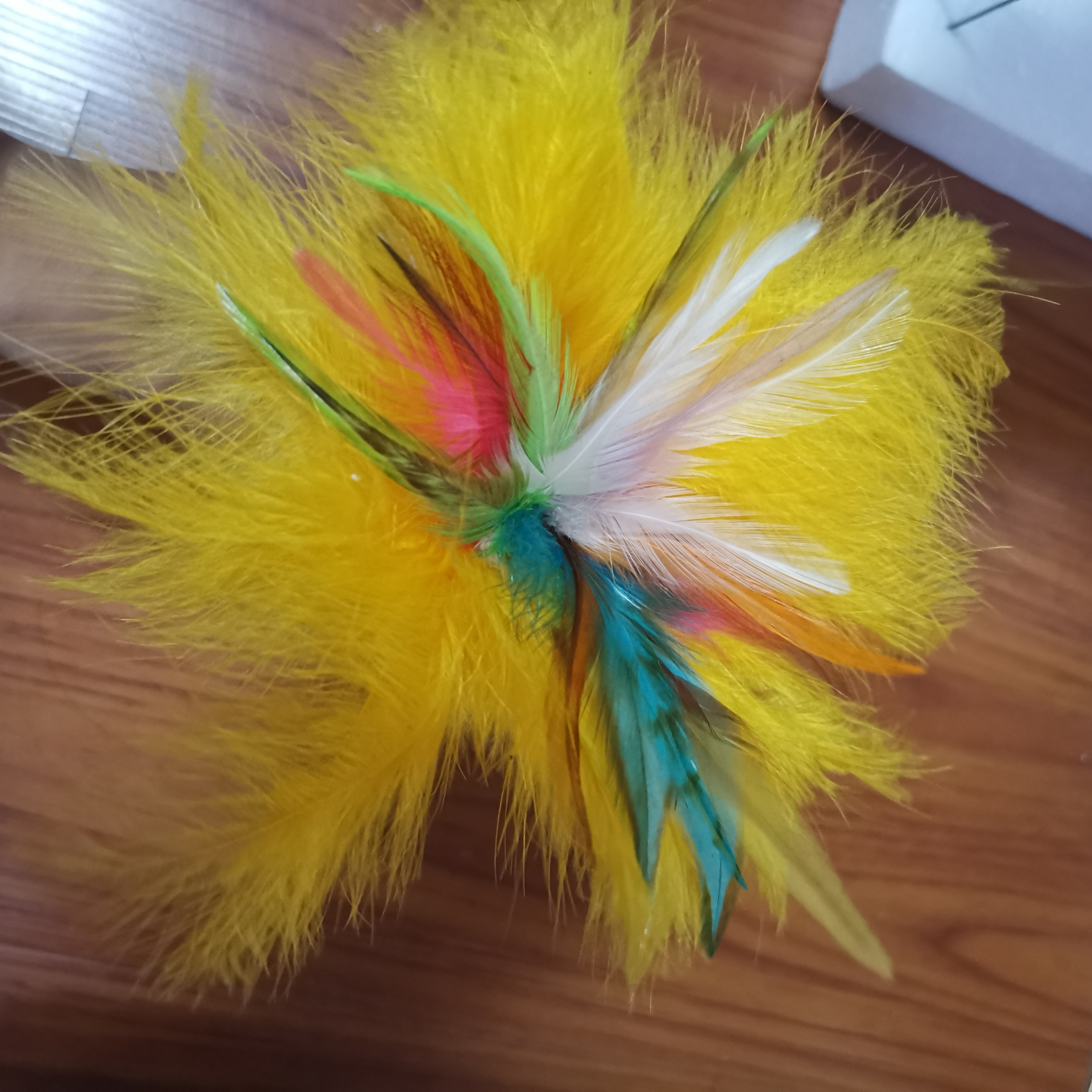 China Feather Product Factory  Sample Handmade Picks Feathers Floral ostrich flower feather