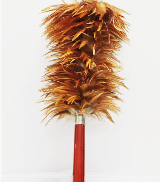 Chicken Feather Duster For Home Cleaning