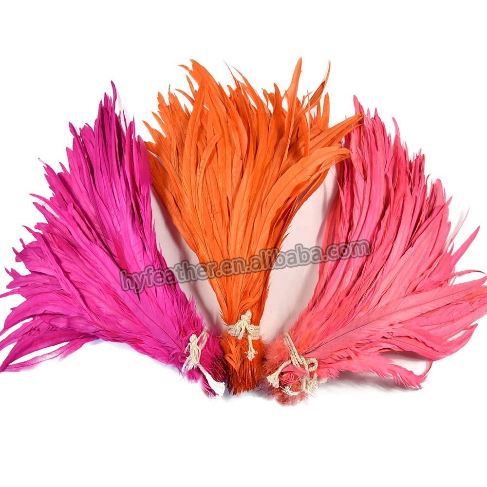 DIY  Rooster Coque Tails decorative rooster chicken feathers rooster tail carnival feather costume fringe trim