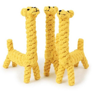 DIY Wholesale Cute Pet Dog Toy Cleaning Chewing Giraffe dog  toy for sale