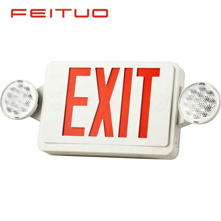 Made by FEITUO Wholesale ABS housing led rechargeable emergency exit led light bulbs