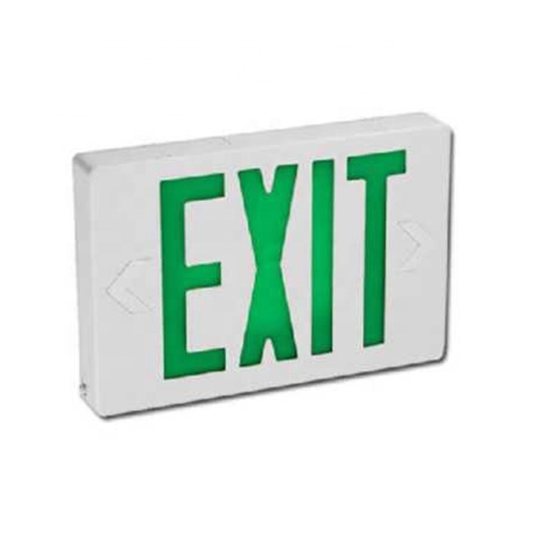 6 Inch UL approved high quality led emergency exit sign emergency light contractor friendly