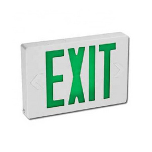 6 Inch UL approved high quality led emergency exit sign emergency light contractor friendly