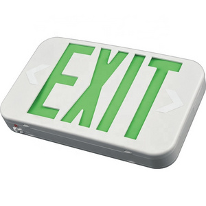 Made by FEITUO Factory high quality battery pack exit sign wall mounted