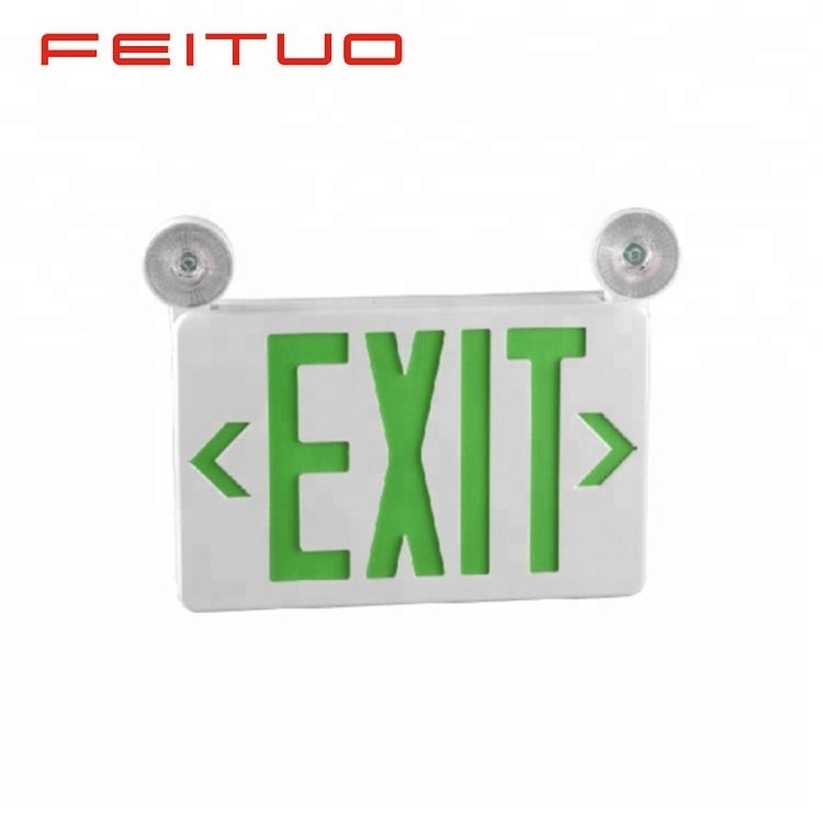 Made by FEITUO High quality waterproof emergency exit light combo