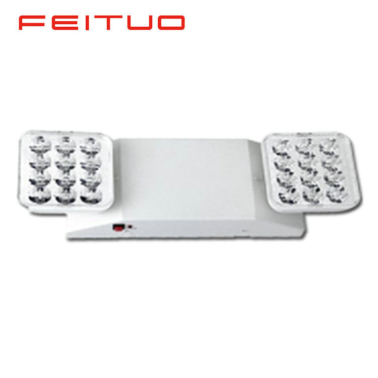 Made by FEITUO: JLEU1RC UL Listed Multifunctional & practical 2.4W twin head remote capable led emergency light for remote head