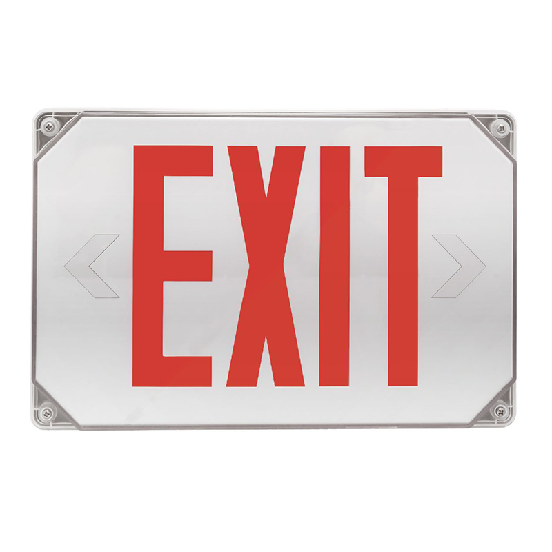 UL listed Outdoor exit sign battery back up light fixtures