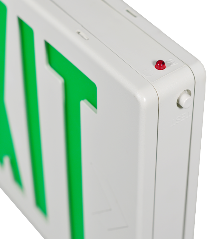 6 Inch UL approved high quality led emergency exit sign emergency light contractor friendly