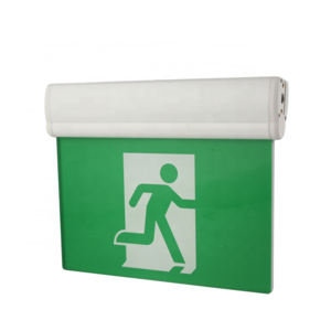 Made by FEITUO: JELRM China new acrylic panel lighted exit signs with battery backup