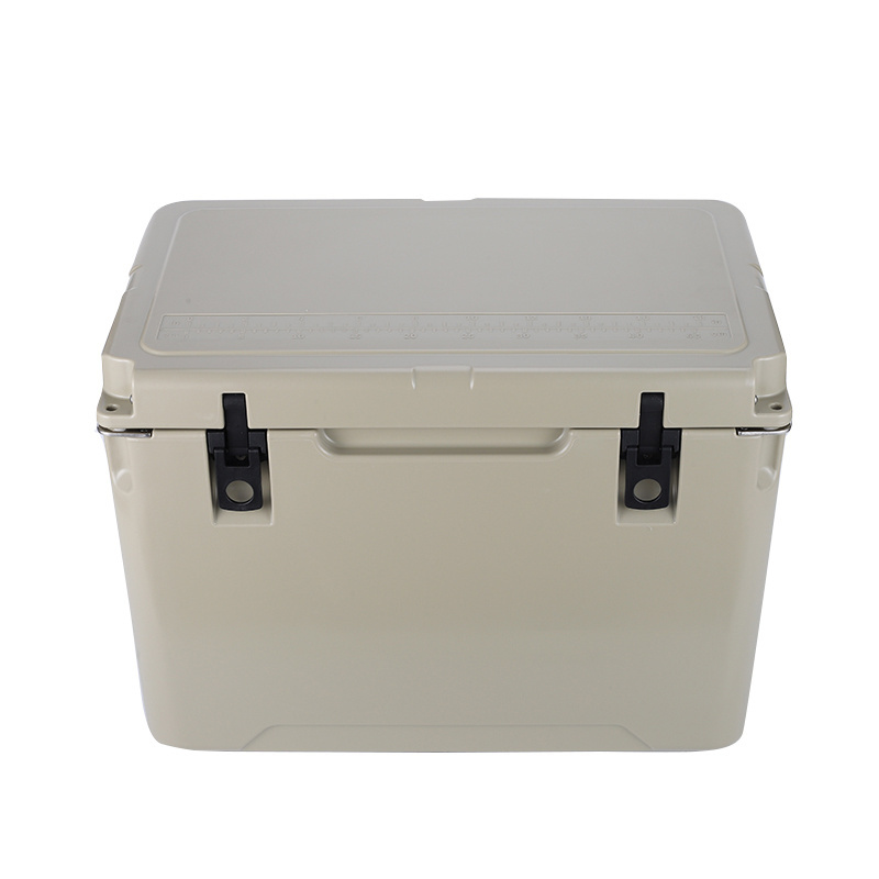 High quality plastic portable retro roto cooler rotomolded beach cooler box with lock for outdoor camping